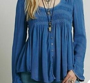 Free People "Bluebird" top Sz M